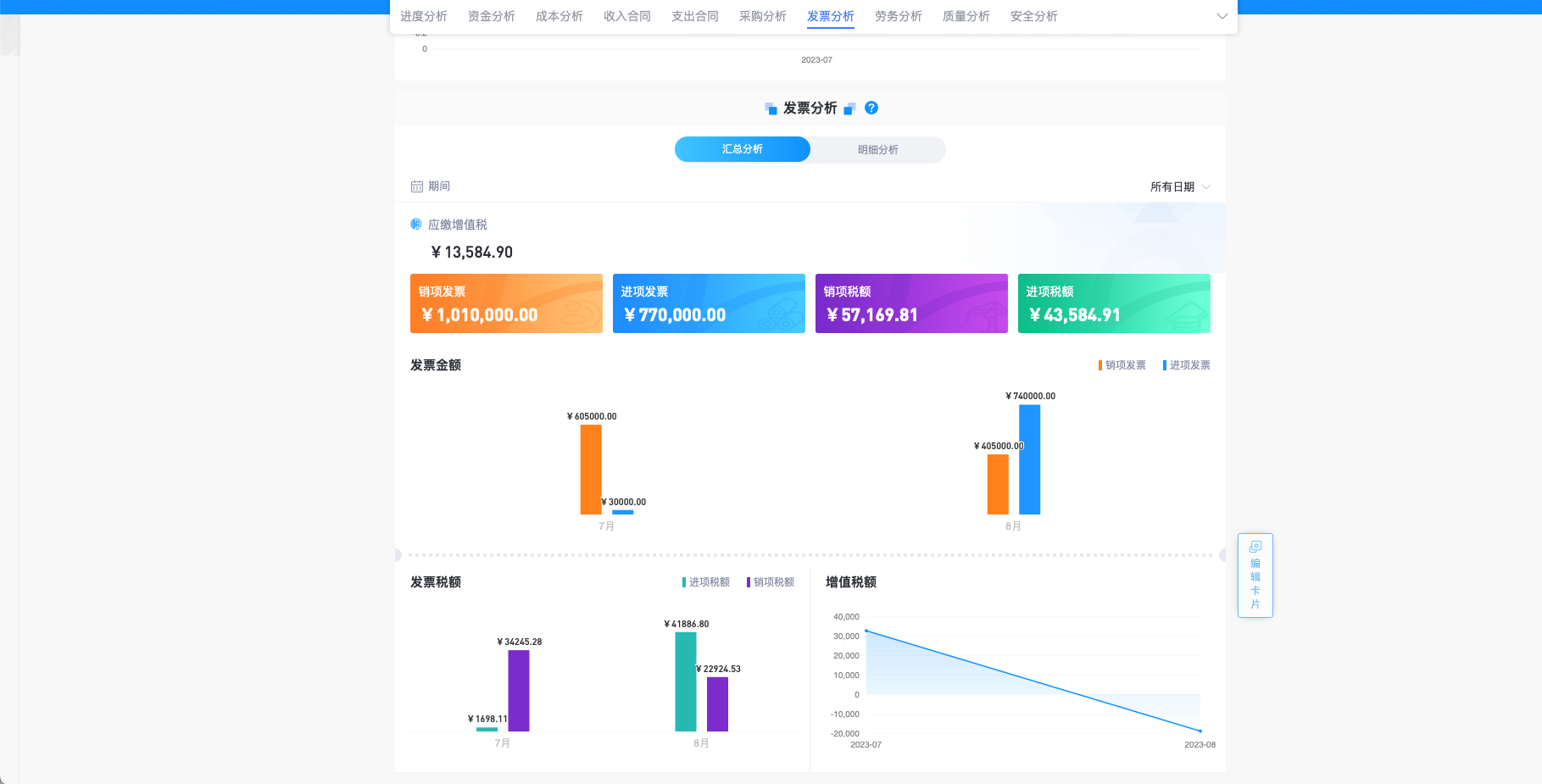 工程成本管理軟件